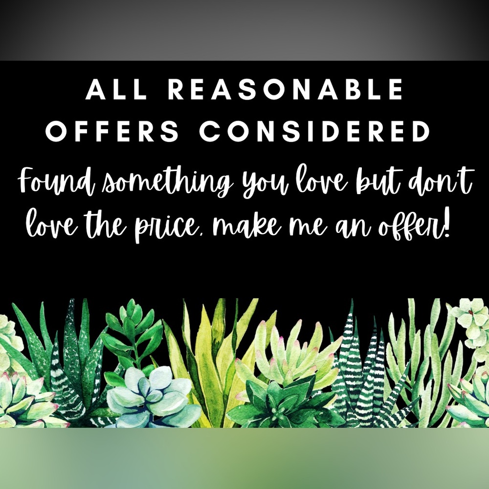 All Reasonable Offers Considered